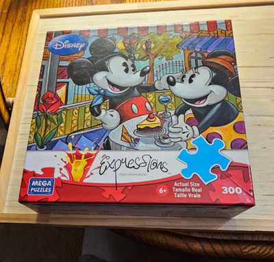 DISNEY EXPRESS SIGNS 2012 MEGA PUZZLE WITH 300 PIECES DESSERT AT CAFE MICKEY