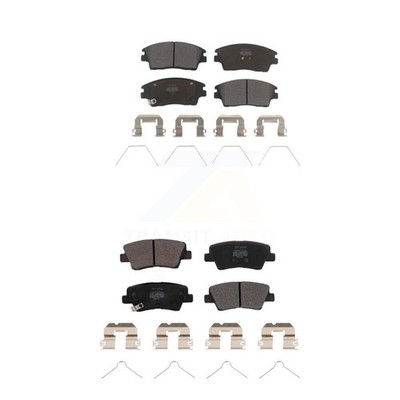 Positive Plus KPF-100631 4-Wheel Set Brake Pad Sets Front & Rear for Sportage
