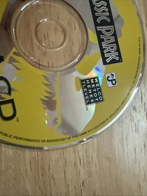 Jurassic Park (Sega CD, 1993) Working Game Only