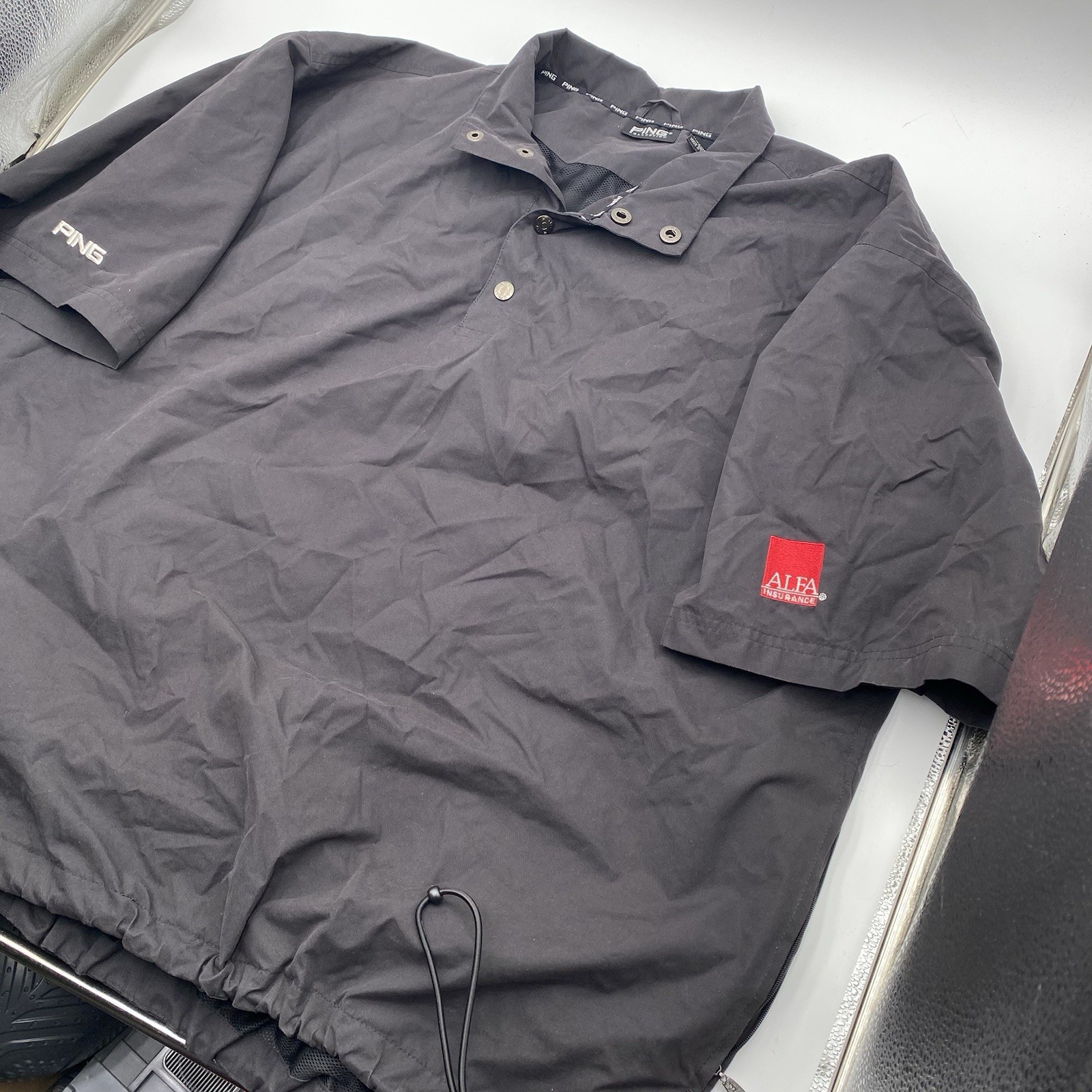 Ping Golf Performance Pullover 1/4 Button Short S… - image 2