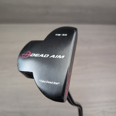 Dead Aim TW-3D Putter 33'' Steel Shaft Right-Handed *Bad Grip*