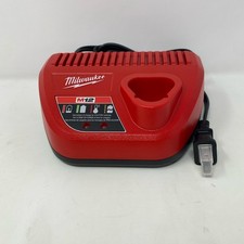 Milwaukee M12 12V Li-Ion Battery Charger 48-59-2401 Red/Black