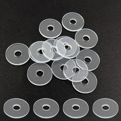 #ad 10 Pack 3 4 Inch Clear Washers for Shower Door Handles Transparent Gaskets $10.29