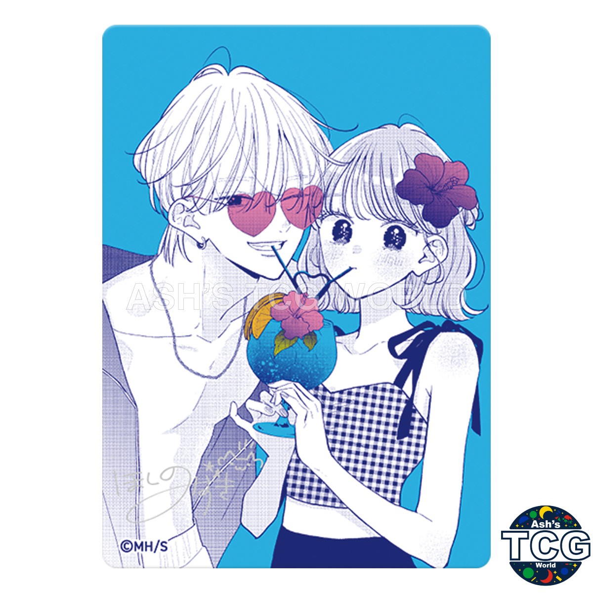 Irresistible I LOVE YOU NatsuComi 2026 Metakira Card Sena Kodama & Saku Wataya