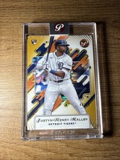 2025 Topps Pristine - JUSTYN HENRY MALLOY Encased Gold /50 Tigers