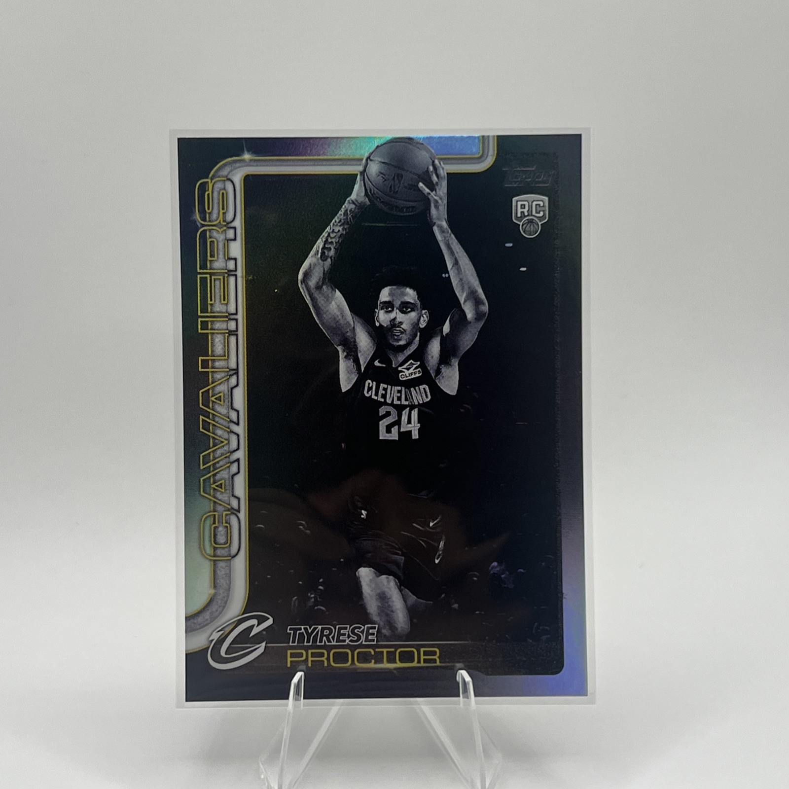 2025-26 Topps Flagship - Tyrese Proctor #250 Blackout (RC)