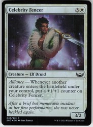 Celebrity Fencer - Foil - Streets of New Capenna