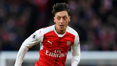 MEN'S FC ARSENAL 2016/2017 MESUT OZIL #11 SOCCER FOOTBALL SHIRT