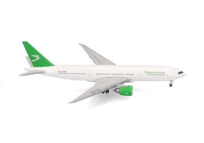 Herpa Wings Boeing 777-200LR Turkmenistan EZ-A780 1:500 Modellflugzeug - Bild 1 von 4