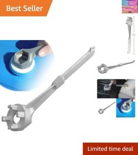Aluminum Drum Wrench, Drum Plug Bung Wrench for Opening 10 15 20 30 50 55 Gal...