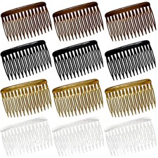 ELLOPH French Hair Combs Clips Decorative Side Hair Combs for Women Accessori...