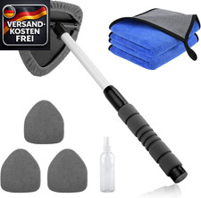 Scheibenreiniger Auto Innenreiniger Windschutzscheibe Mikrofaserpads Tuch Sprühf