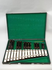 Zim-Gar Student Bells Glockenspiel Complete 2 Octave G-G Set with Case
