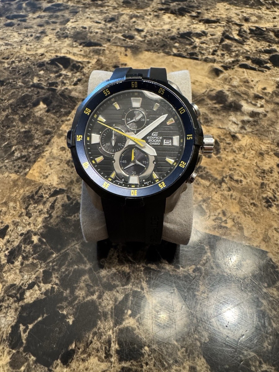 Casio Edifice 200M Chronograph Watch - Pre-Owned View 2