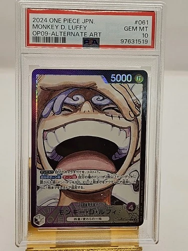 PSA 10 ONE PIECE [MONKEY D LUFFY] ALTERNATE ART 2024 OP09-061 L Parallel Japan