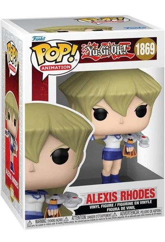 Funko POP! Animation - Yu-Gi-Oh! S4 Vinyl Figure - ALEXIS RHODES #1869 - NM/Mint