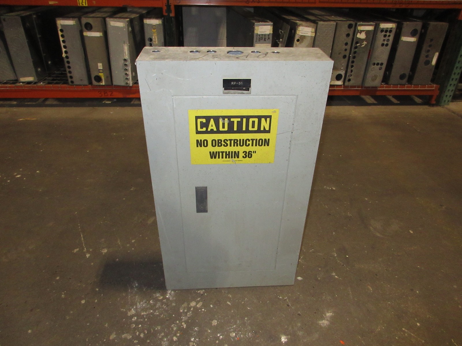 Siemens Main Lug Breaker Panel BG42ML4100STM 100A Max 208Y/120V 3Ph 4W Used