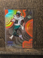 2020 Illusions Denzel Mims Mystique Red Rookie Card RC #D /149. rookie card picture