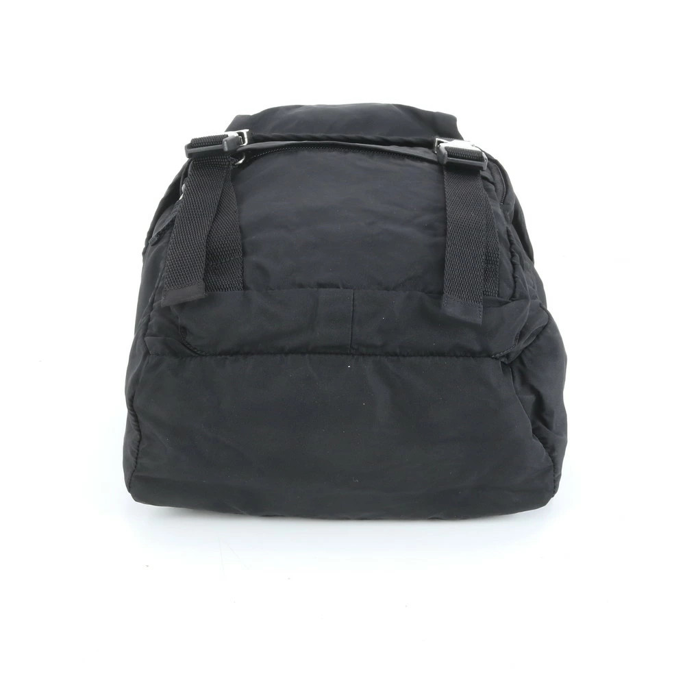 Prada Tessuto Nylon Black Shoulder Bag Vintage Authentic
