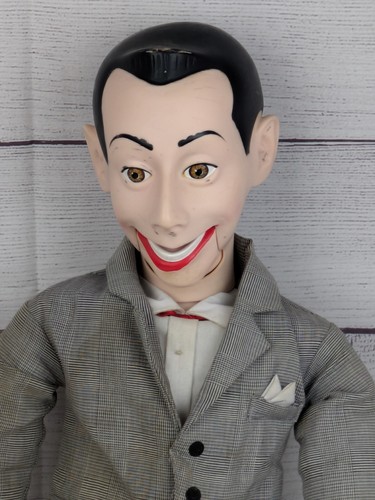 Pee Wee Herman Ventriloquist Doll 1989 Matchbox Puppet Paul Reubens As ...