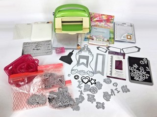 Cricut Cuttlebug Cutting Machine and Card Making and Metal Die Accessories