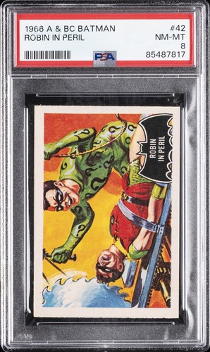 1966 A&BC Batman Black Bat #42