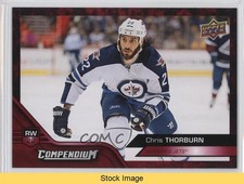 2016-17 Upper Deck Compendium Red Chris Thorburn #578 READ l1s