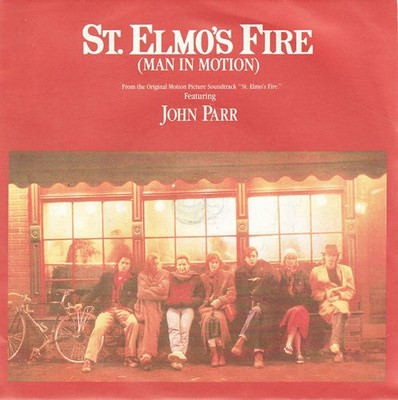 John Parr - St. Elmo's Fire Man In Motion - Used Vinyl Record 7 - K7441z