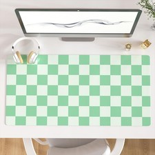 Large Mouse Pad PU Leather Waterproof Desk Mat Computer Gaming Mouse Pad XXL ...