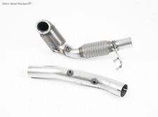 Milltek Ø76mm Downpipe +200-Sport-Kat + OPF-Ersatzr Seat Leon 5F 2.0l Cupra 290