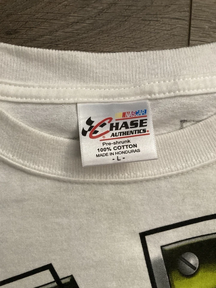Camiseta NASCAR Carl Edwards Estampado Completo Grande AOP Chase Authentics Y2K De Colección Foto 3 de 4