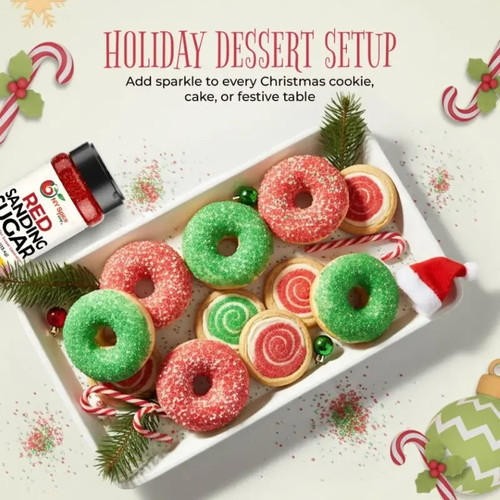 NY Candy Shop Schleifzucker - Zuckerstreusel - Sektzucker - 3er Pack 4oz - Bild 14 von 48