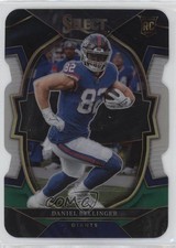 2022 Panini Select Concourse Black & Green Prizm Die-Cut Daniel Bellinger 12bq
