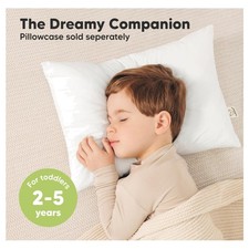 2-Pack Organic Cotton Toddler Pillows