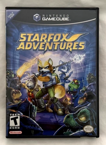 StarFox Adventures (Nintendo GameCube, 2003) Black Label Complete w/manual