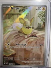 yamper pokemon card value yamper pokemon card value Yamper 99/94 Phantasmal Flames Illustration Rare  NM English- (D)