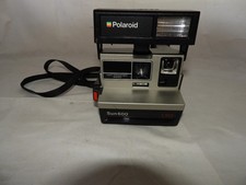 Polaroid Sun 600 LMS Instant Camera   Tested w/ Film Power, Untested Fully