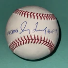 GREG MADDUX (CUBS) Signed Official MLB Baseball Beckett (BAS) w/ 2 INSCRIPS
