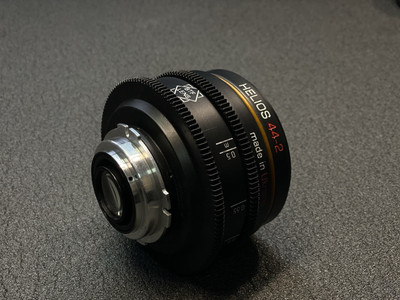 Helios 44-2 58mm T2.1 Cine Soviet Lens ARRI PL Mount Rehoused by BTF Lenses 44-2