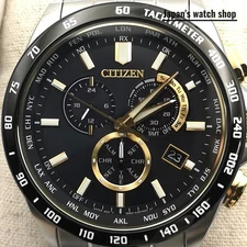 CITIZEN CB5879-53E Black HINODE COLLECTION Atomic Radio Men's Watch New in Box