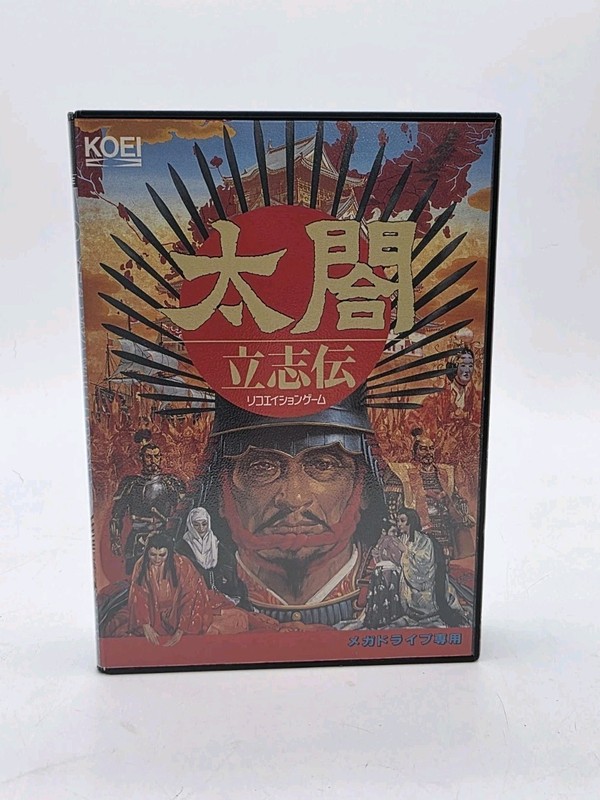 Japanese Taiko Risshiden Sega Mega Drive MD US Seller Complete Clean