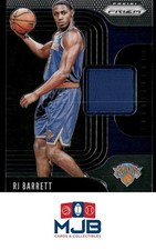 2019-20 Panini Prizm RJ Barrett Sensational Swatches #SS-RJB New York Knicks