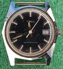 Lot W1957 Mens Timex Marlin Manual Wind Movement Vintage Watch runs as is