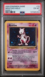 Mewtwo 10/130 Base Set 2 Holo
