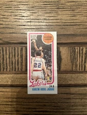 1980-81 Topps Kareem Abdul-Jabbar Scoring Leader #132 Single Panel Lakers HOF