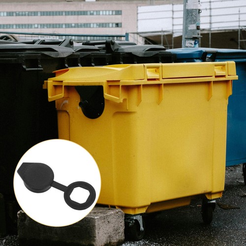 4 Stück Outdoor-Mülleimer-Deckel-Schlösser-Abdeckung, robuste - Bild 3 von 12