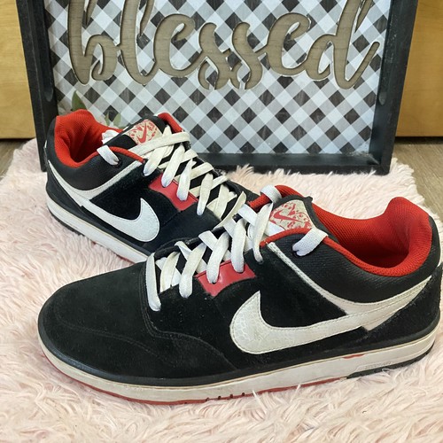 Nike 6.0 SB 2008 Mens Sz 10.5 Black Red 