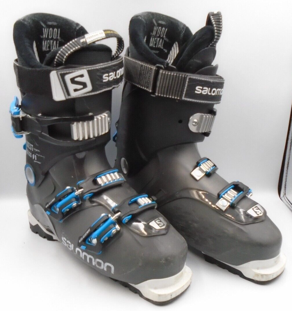 Scarponi da sci uomo SALOMON QUEST ACCESS 80 UK8 9 318mm 27 27 5 BUONE CONDIZIONI