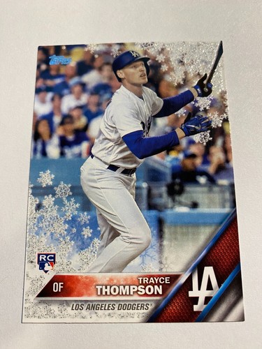 2016 Topps Holiday Metallic Snowflake Trayce Thompson #HMW117 Rookie RC