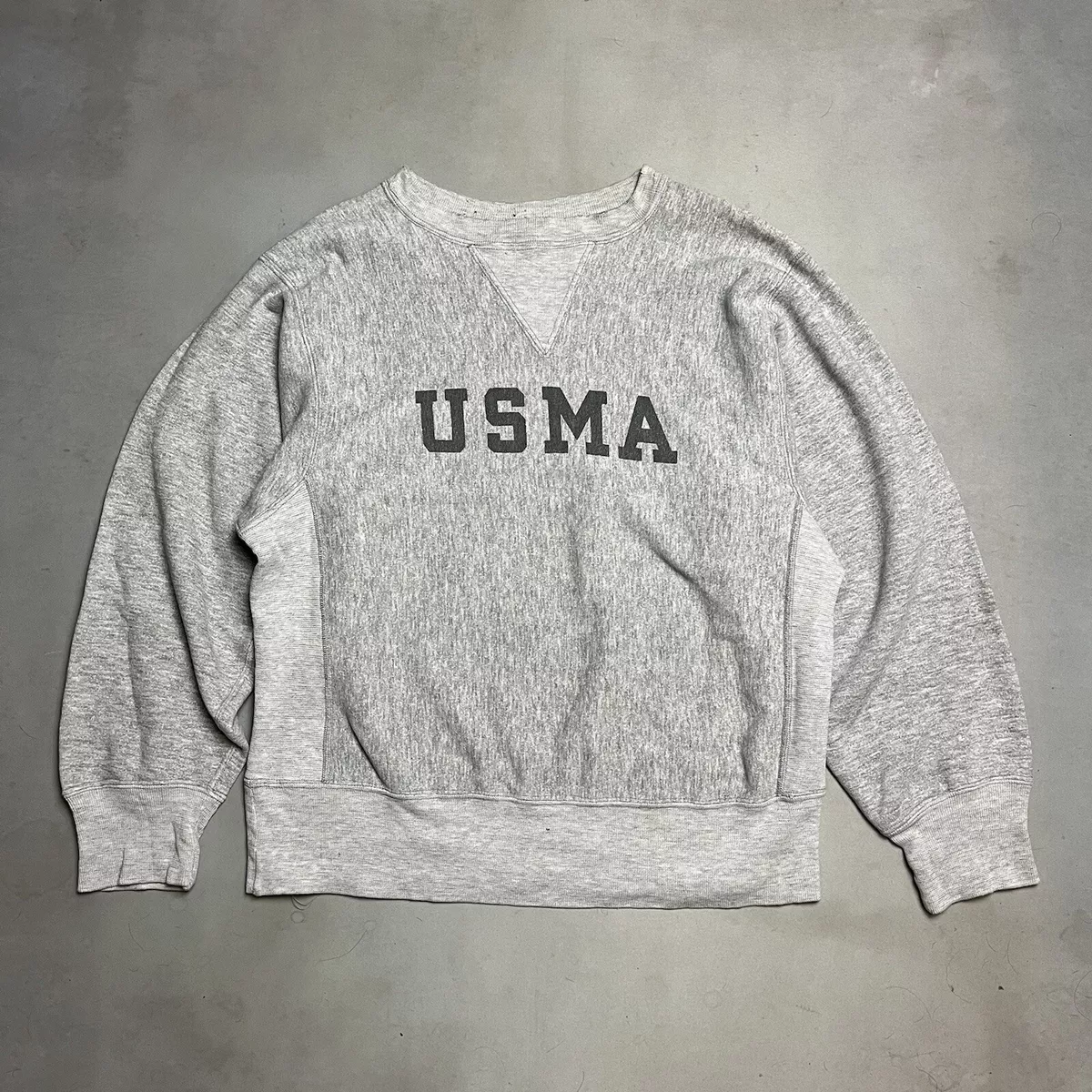 Vintage USMA Champion Reverse Weave Single V WarmUp Sweatshirt | eBay